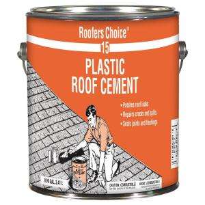 Roofers Choice Plastic Roof Cement 0.90 Gallon RC015142 at The Home 