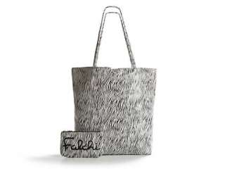 Carlos Falchi Shimmer Zebra Tote Handbags Handbags   DSW
