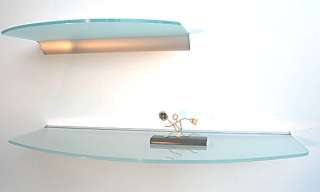 Glasregal Profil silber Glas sat 50/8 Oval KX WandRegal  
