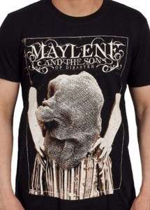 MAYLENE AND THE SONS OF DISASTER (bag brown) Mens T Shirt  
