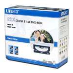 Lite On PLDS DVD ROM/CD RW Retail Combo Drive   52x32x CD R/RW, 16x 