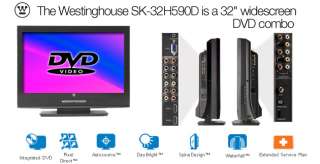 Westinghouse SK 32H590D 32 HDTV and DVD Combo Display   Refurbished 