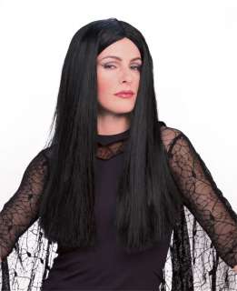 Adult Morticia Wig   Addams Family Costumes and Accesso  