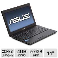ASUS PRO P43E XH51 Laptop Computer   Intel Core i5 2430M 2.40GHz, 4GB 
