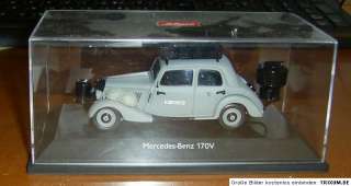 Schuco 1:43 Mercedes Benz 170V Reichspost in Vitrinenbox 48  