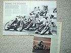 1970s MOTORCYCLE Dirt Track Racing Article/Photo’s