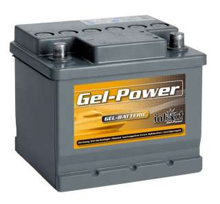 Intact GEL Batterie c100 12V 45AH Boot WoMo Mover PKW  