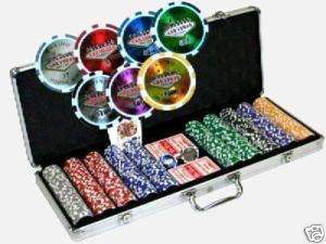 PROFI POKER KOFFER LAS VEGAS WHALE 500 Pokerchips  