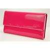 Womens Candy Colour Trifold Clutch Snap Wallet Checkbook Card Holder 