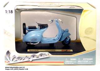 Vespa 125 (1953) 118 Maisto   very rare ligth blue   