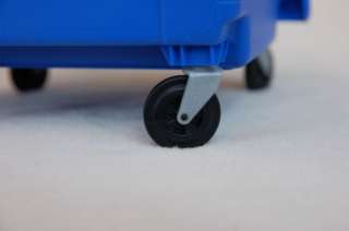 Mini Müllcontainer blau Tisch Mülltonne 4020747040516  