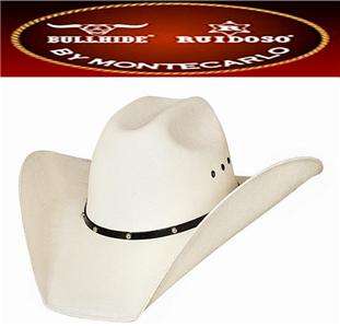   Bullhide DOUBLE BARREL ACE Western 50X Straw Cowboy Hat Justin Moore