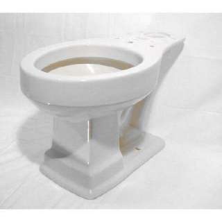 Elizabethan Classics English TurnRound Front Toilet Bowl Only in White