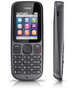 Nokia 101 Dual SIM Music Phone   Phantom Black 6438158392182  