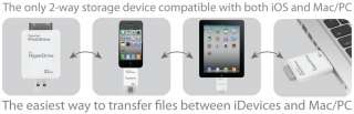   drive that works with Apple iPhone, iPad and iPod as well as Mac/PC