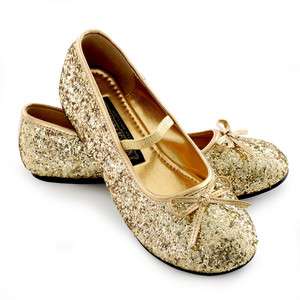 Sparkle Ballerina (Gold) Child Shoes   