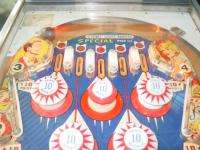   ICE REVUE PINBALL MACHINE COIN OP ARCADE GAME VINTAGE 1965  