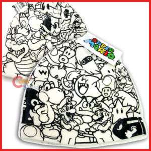 Nintendo Super Mario Beanie  All Characters Printed Cap  