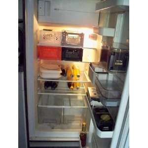 Kühlschrankschubladen in 4 Farben sortiert orange grau schwarz und 
