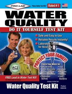 NEW Pro Lab Water Quality Test Kit *Do It Yourself* #WQ105  