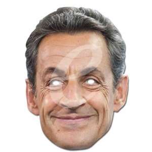 Nicolas Sarkozy Prominentenmaske, Papp Maske, aus hochwertigem 