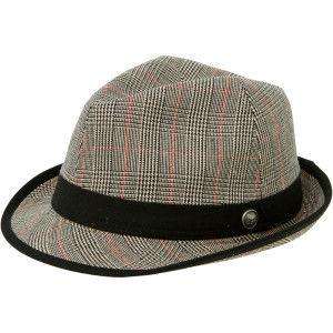 Livity Mens Glen Plaid Stingy G Fedora Hat L / XL NEW  