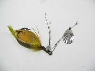VINTAGE SHAKESPEARE BASS FLY WEEDLESS FISHING LURE  