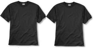 New 4 X Gildan Heavy Cotton T Shirts Black XXLarge
