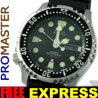 Citizen Men PROMASTER Scuba Diver Sport Watch Xpress NY0040 09EB 