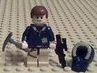 LEGO STAR WARS HOTH HAN SOLO WITH HAIR, HOOD & WEAPONS