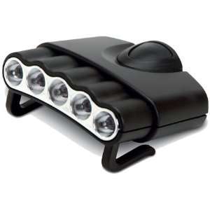  Cyclops 375401 Orion 5 Hat Clip with 5 Whte Led Sports 