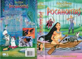 POCAHONTAS (1995) VHS  