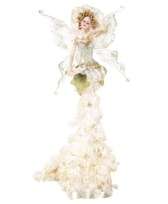 NERIDA 15 Polyresin Fairy Tassel Golden Keepsakes Doll  