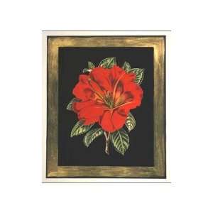  Red Hot Floral II Poster Print