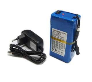 Portable 12V li ion Rechargeable Battery Pack 9800mAh  
