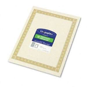  Geographics Parchment Paper Certificates GEO21015 Office 