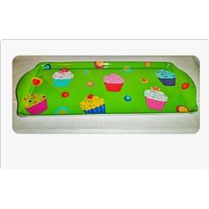  Novelty Multi Color Cupcake Design Party Tray (15 x 6 1/2 