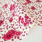 FLORAL EXPLOSION RED DONNA DEWBERRY COTTON FABRIC