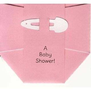 com Hallmark Invitations INH6122 Diaper Baby Shower Party Invitations