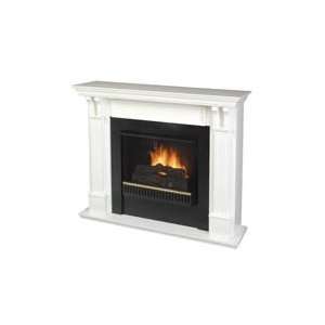  Real Flame 48 Ashley Gel Fireplace   White