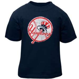 New York Yankees Toddler Navy Blue Team Logo T shirt  