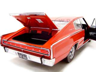1966 DODGE CHARGER RED 118 ERTL AUTHENTICS MODEL  