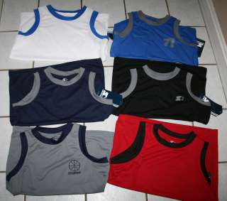 NWT Boys STARTER Active Solid Tank ~Several Colors~ Various Sizes 