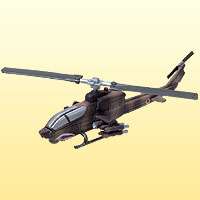 38 Furuta Aircrafts Miniature AH 64D Longbow Apache  