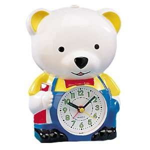 Kids Teddy Bear Novelty Alarm Clock:  Kitchen & Dining