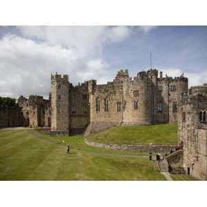  Keep from the Curtain Wall, Alnwick Castle, Northumberland 