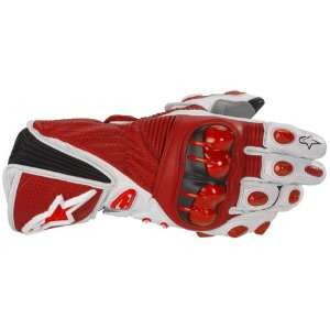   Alpinestars GP Plus Leather Motorcycle Racing Gloves Red Automotive