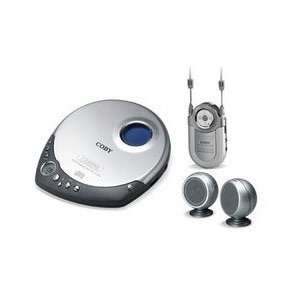  Slim Personal CD Player with Mini AM/FM Pocket Radio and 