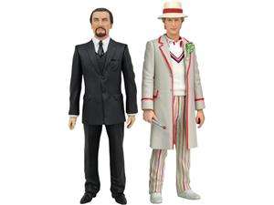 Doctor Who The Fifth Doctor and The Master 2010 SDCC Exclusive Action 