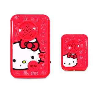 Hello Kitty Doorbell Answering Machine Red   28009 TRU 021331280091 